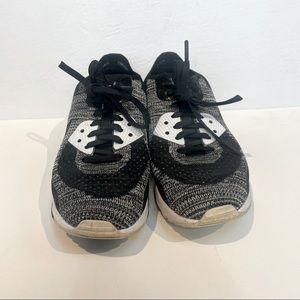 Nike Air Woven Black & White Running Sneakers Shoes